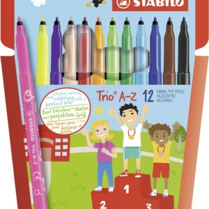 STABILO Trio AZ marcatore Fine Seppia 12 pz